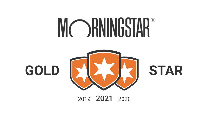 Morningstar® Gold Star Award 2021