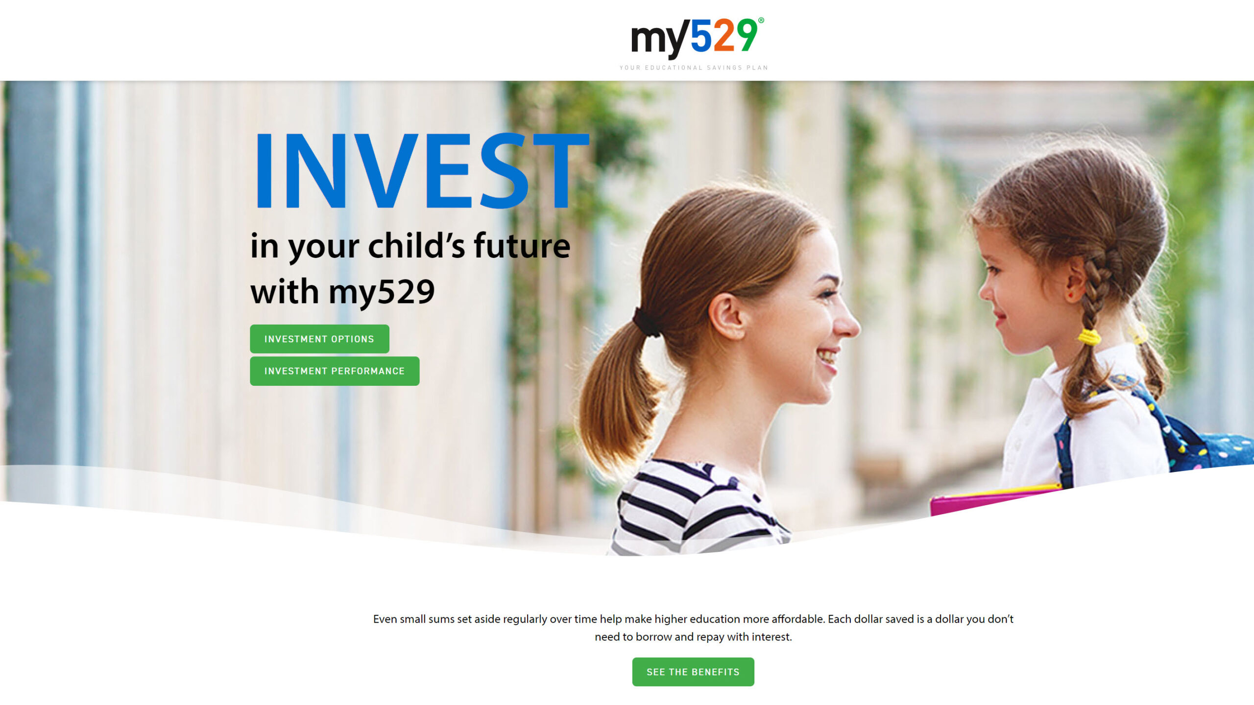 New look for my529’s website - my529