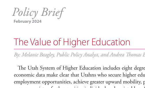 The value of higher education